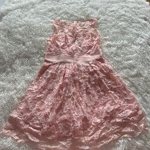 Pink short dress